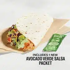 Taco Bell Cantina Chicken Soft Taco