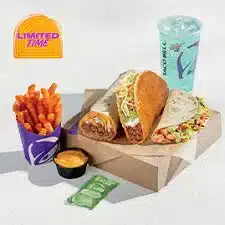 Taco Bell Deluxe Box Featuring Nacho Fries