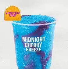 Taco Bell midnight cherry freeze