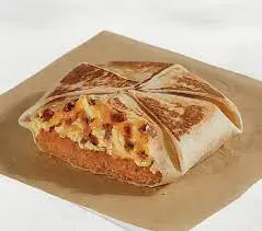 Taco bell Breakfast Crunchwrap Bacon