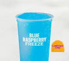 taco bell blue raspberry freeze