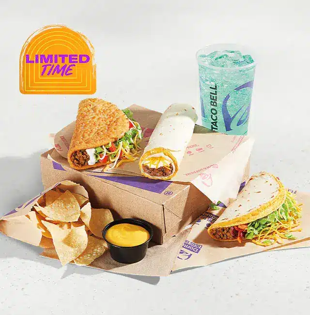 Taco Bell Luxe Cravings box