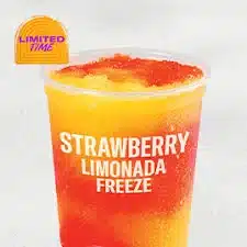 Taco Bell Strawberry Limonada Freeze