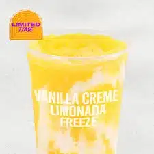 Taco Bell Vanilla Cream Limonada Freeze