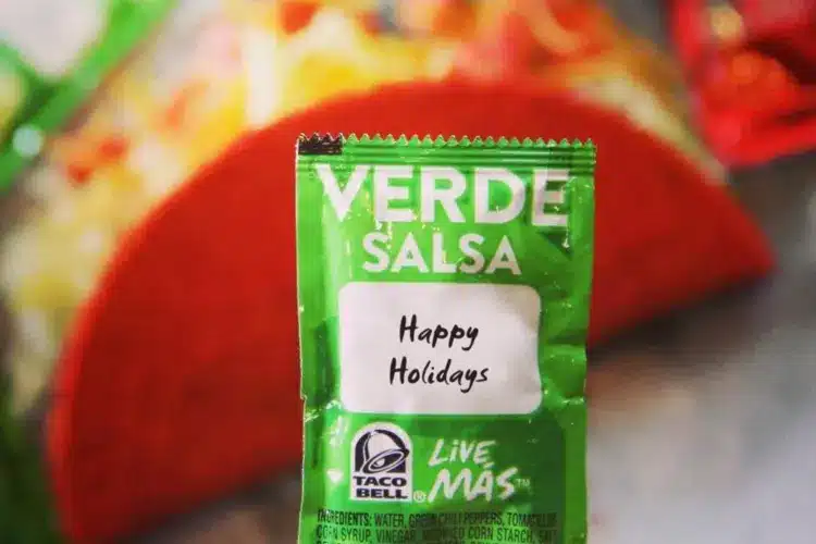 Taco-Bell-Green Sauce (Secret menu)