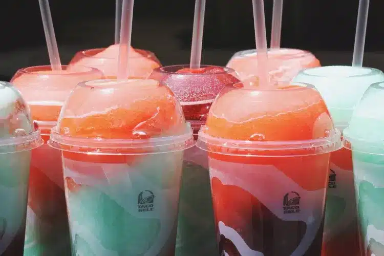 Taco-Bell-Tie-Dye Freeze (Secret-Menu)