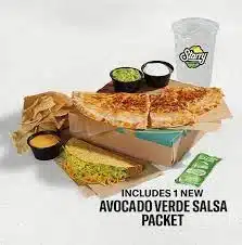 Taco Bell Cantina menu